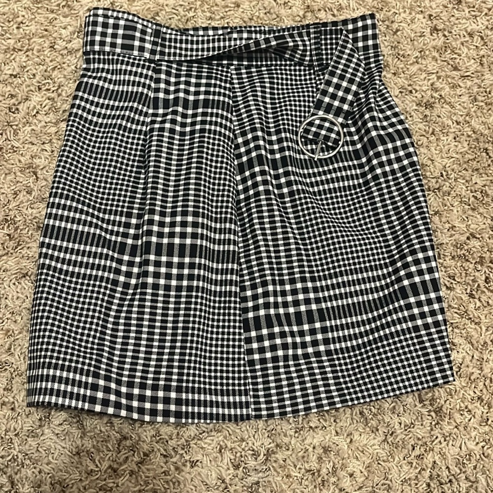 Plaid skirt